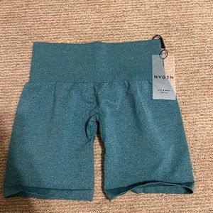 NVGTN Teal Pro Shorts